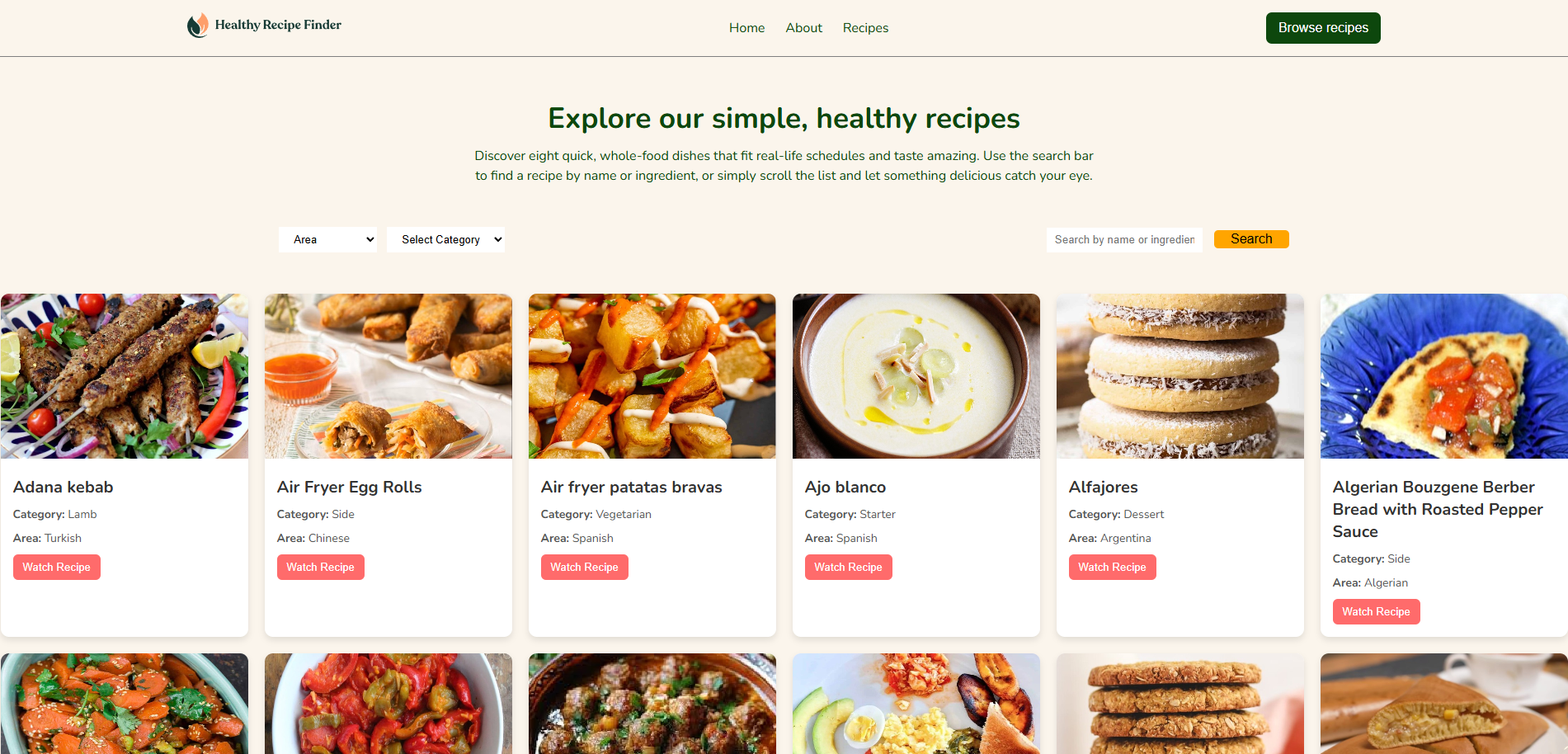 Recipe Finder